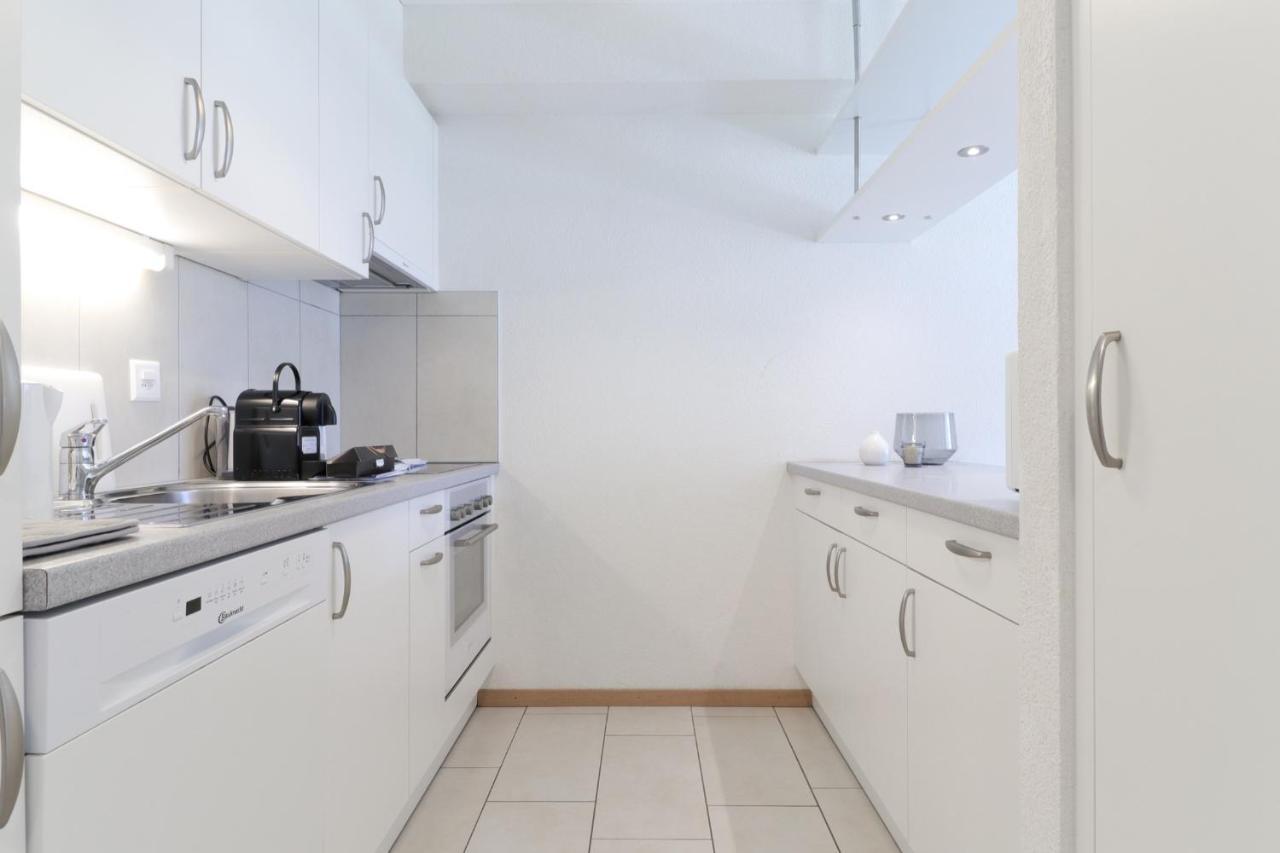 Modern Apartment Close To Martigny Train Station Exterior foto
